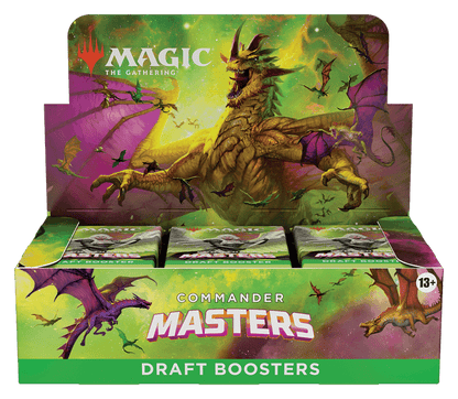 Magic: The Gathering - Commander Masters - Draft Booster Box (24 Packs)