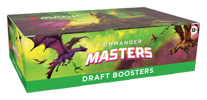 Magic: The Gathering - Commander Masters - Draft Booster Box (24 Packs)