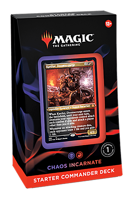 Magic: The Gathering - Evergreen Starter Commander Decks 2022 - Chaos Incarnate