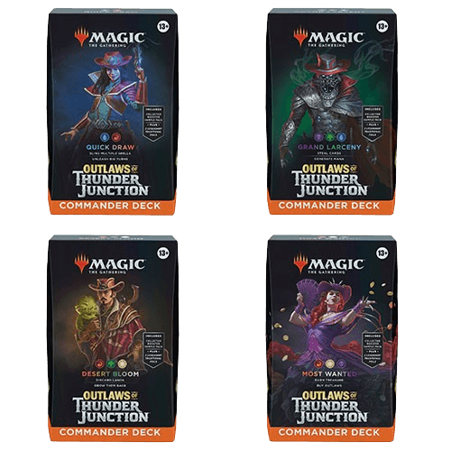 Magic: The Gathering - Outlaws of Thunder Junction - Commander Deck - Bundle